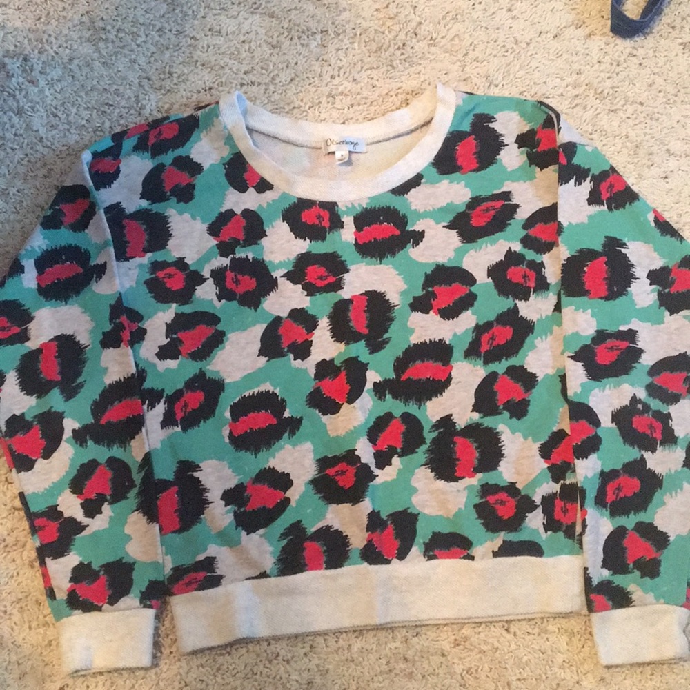 Printed long sleeve shirt